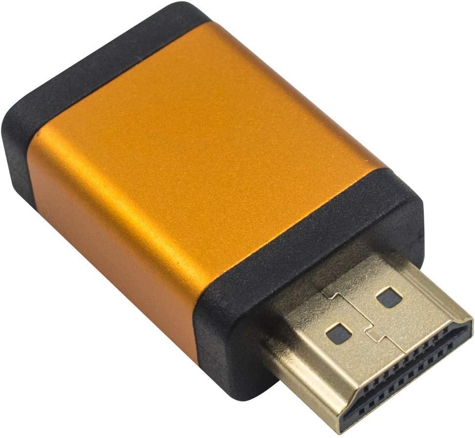 Адаптер HDMI Duttek «папа-мама», позолоченный HDMI-разъем, поддерживает разрешение видео 4K x 2K при 60 Гц, UHD, 3D, 48-битный глу
