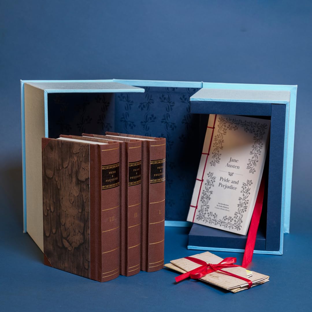 Pride and Prejudice: (British Library Deluxe Facsimile Edition) A Novel in Three Volumes