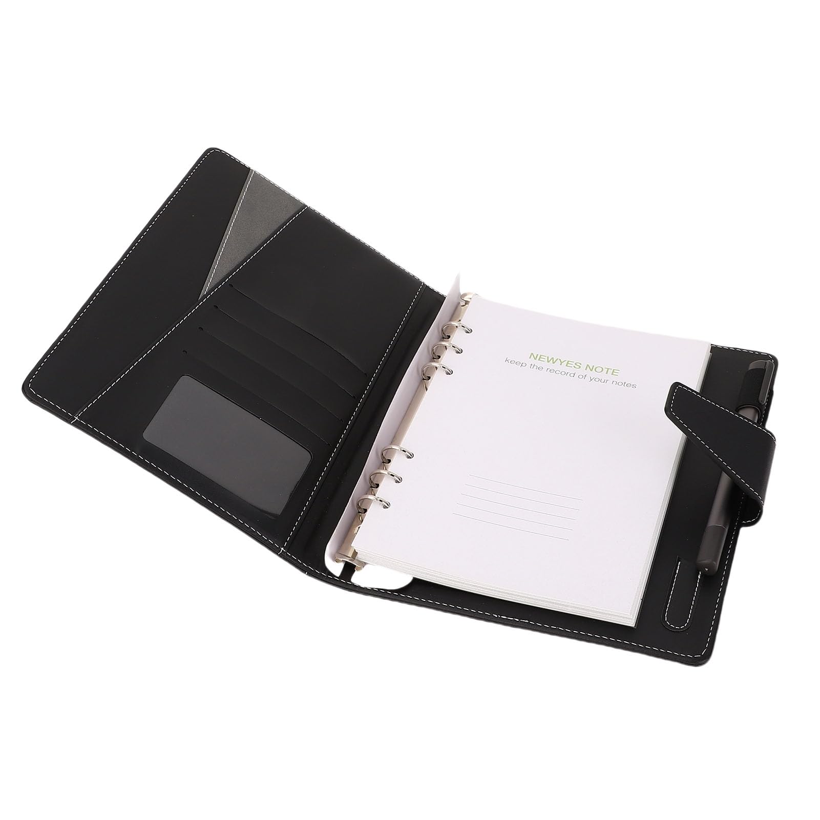 Bewinner Intelligentes Digitales Stift-Notizbuch-Set, 16 MB Speicher, Bluetooth 5.0-Synchronisierungs-Smartpen, 64-seitiges Notizbuch mit Stiftnachfüllungen, Notizen für Geschäftstreffen Im Büro