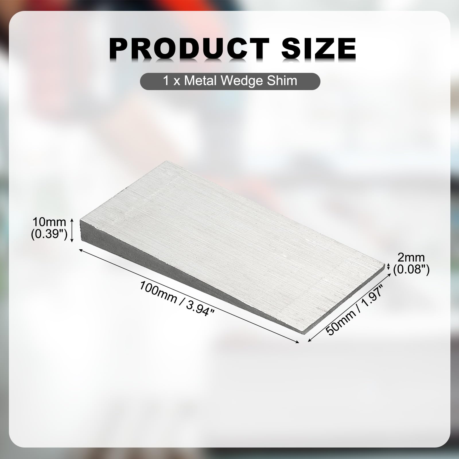 PATIKIL Metal Wedge - Image 2