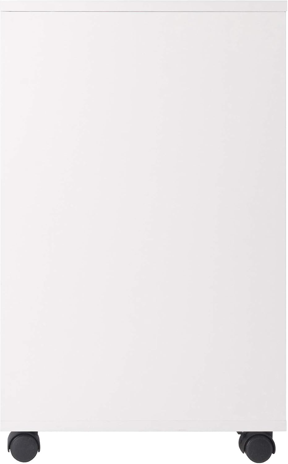 Ergode Halifax 2 Section Mobile Filing Cabinet, White