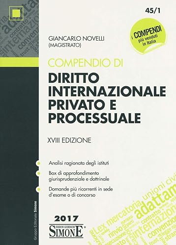 Compendio di diritto internazionale privato e processuale