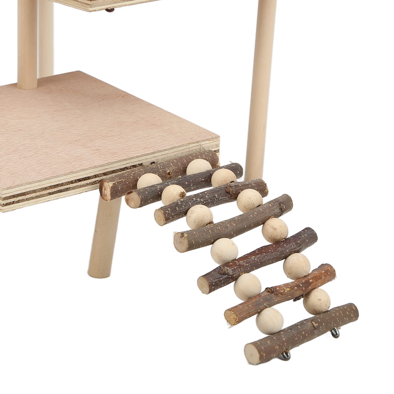 Juguetes de escalada de hámster de madera, juego de actividades para hámster, plataforma de escalada versátil para mascotas pequeñas, ideal para mejorar la actividad y el tiempo de juego