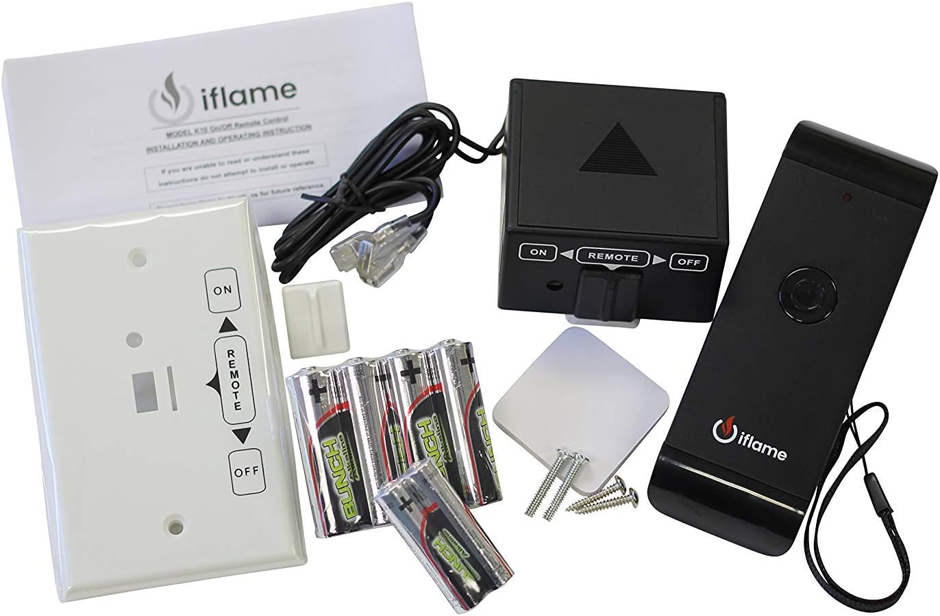 iFlame ON/Off Fireplace Remote Control - (IF-10 Basic)