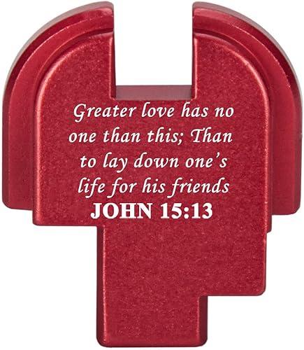 NDZ Performance Placa de cubierta deslizante trasera para Springfield Hellcat & Hellcat Pro de 0.31 pulgadas de aluminio anodizado grabado con láser