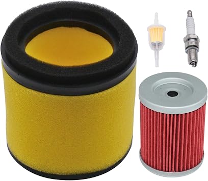 0470-355 0470-421 Air Filter Oil Filter Tune Up Kit Fit for Arctic Cat 300 2x4 4x4 Arctic Cat 250 2x4 4x4 MRP ATV With Spark Plug Replaces 0470-421 0470-355