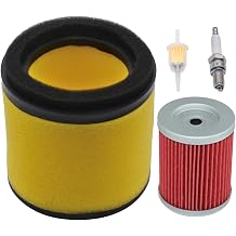 0470-355 0470-421 Air Filter Oil Filter Tune Up Kit Fit for Arctic Cat 300 2x4 4x4 Arctic Cat 250 2x4 4x4 MRP ATV With Spark Plug Replaces 0470-421 0470-355