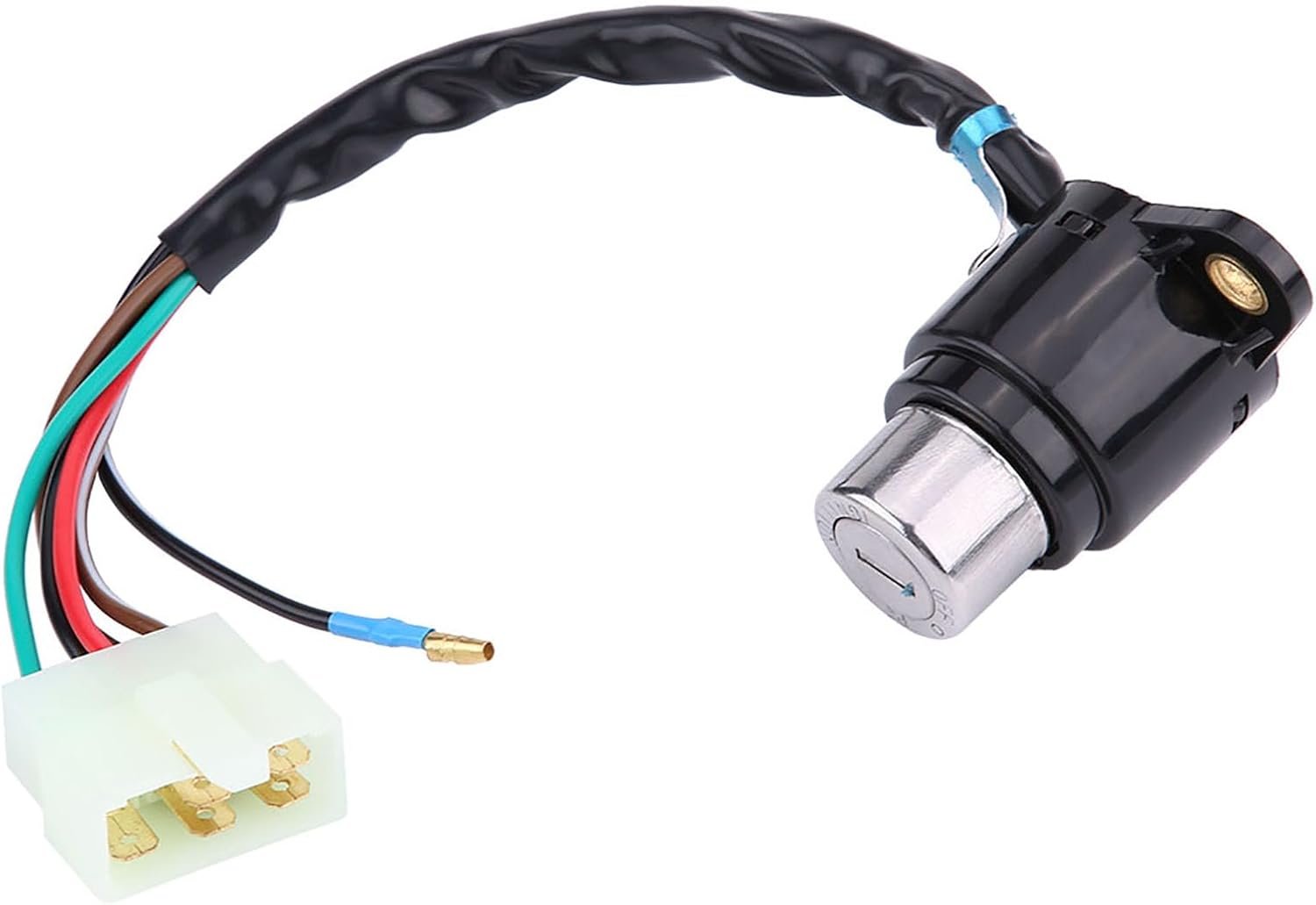 Ignition Lock Switch Ignition Switch Key, Motorcycle Ignition Switch Lock Fuel Gas Cap Seat Lock Key Set, for Cb Cm 400/450