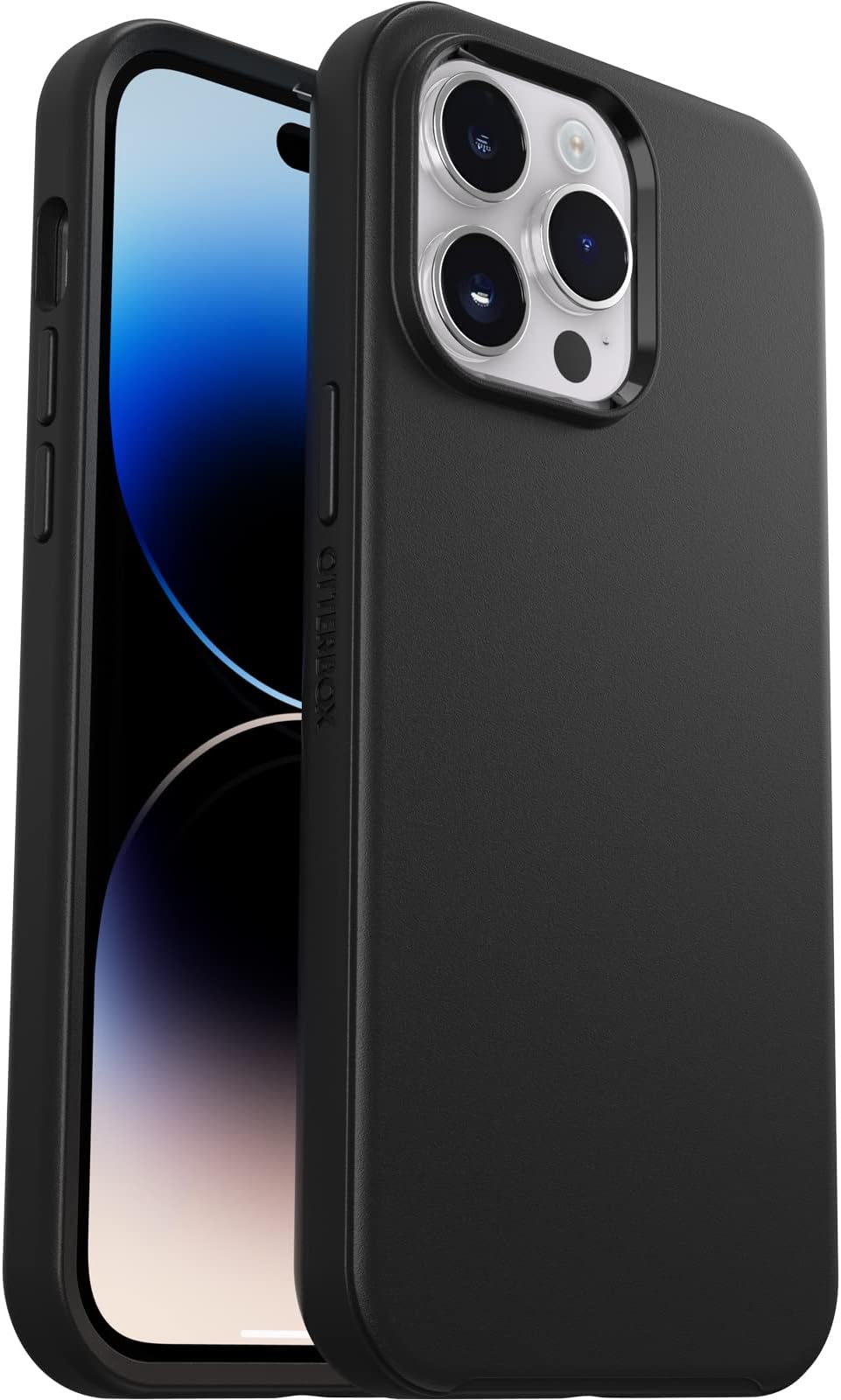 Symmetry+ Case for iPhone 14 Pro Max with MagSafe, Shockproof, Drop proof, Protective Thin Case, 3x Tested to Military Standard, Antimicrobial Protection, Black - Non-Retail Packaging