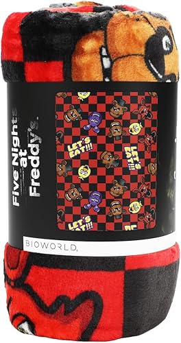 Miniatura 2 de Bioworld Five Nights at Freddy's Let's Eat - Manta de 45 x 60 pulgadas