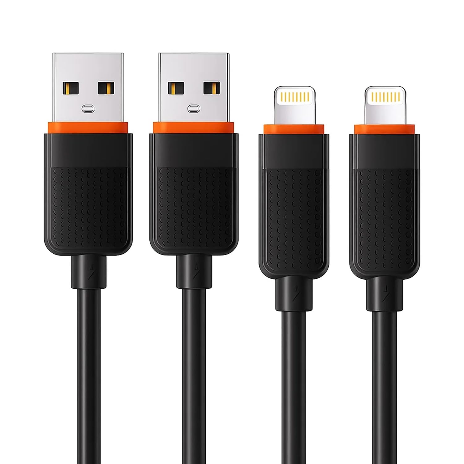 2-Pack USB to Lightning Cable Fast Charging Cord