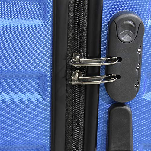 Mala de Viagem Rígida em ABS 4 Rodinhas 360º com Cadeado