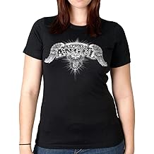 Black Asphalt Angel Ladies Short Sleeve Tee