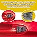 Goholy Car Exterior Door Handle Cap Compatible with Ford Mustang 2015 2016 2017 2018 2019 2020 FR3Z-63218A15-ACPTM FR3Z-63218A15-AAPTM Door Handle Cover Accessories Lock Cap Legendary Red