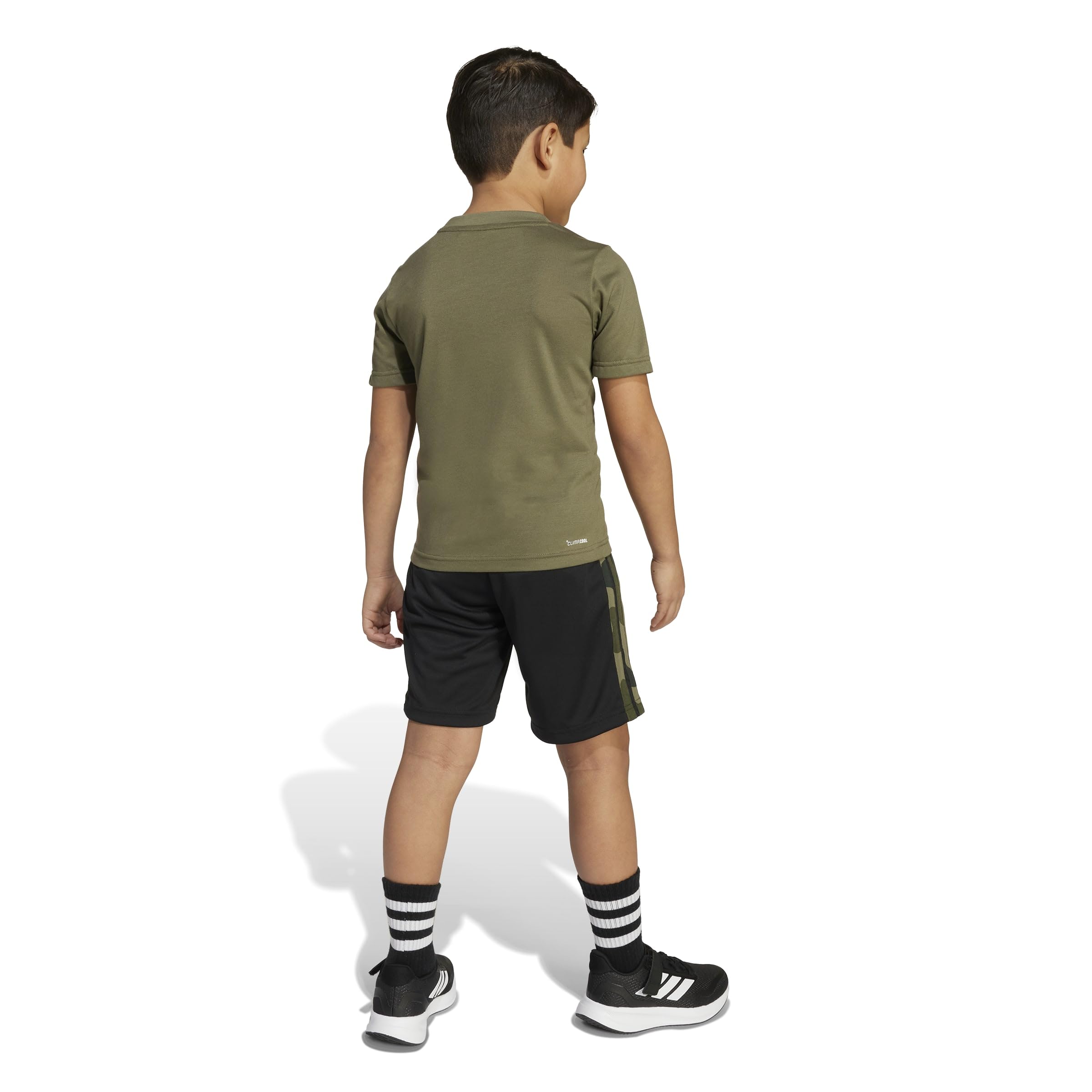 adidas Train Essentials Camo Print Set Pantalón deportivo para jóvenes y bebés Unisex niños