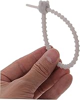 Vista 8 de 20Pcs Reusable Silicone Cord Wraps Cute Data Cable Organizer for Desktop Mixed Styles for Charging Cords Headphones and USB Cables Tidy Up Your Space