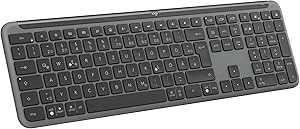 Logitech Signature Slim K950 Wireless Keyboard, Slim Design, Switch Between Devices While Typing, Quiet, Bluetooth, Multi-…
