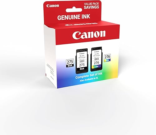 Miniatura 2 de Canon Paquete económico de tinta original PG-275 XL / CL-276 XL (2 cartuchos), compatible con TS3520/3522/4722/3720/3722, TR4720