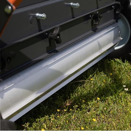 Miniatura 8 de Titan Attachments Esparcidor de estiércol compacto, clasificado de 8.7 pies cúbicos, tractor de césped utilitario y ATVUTV