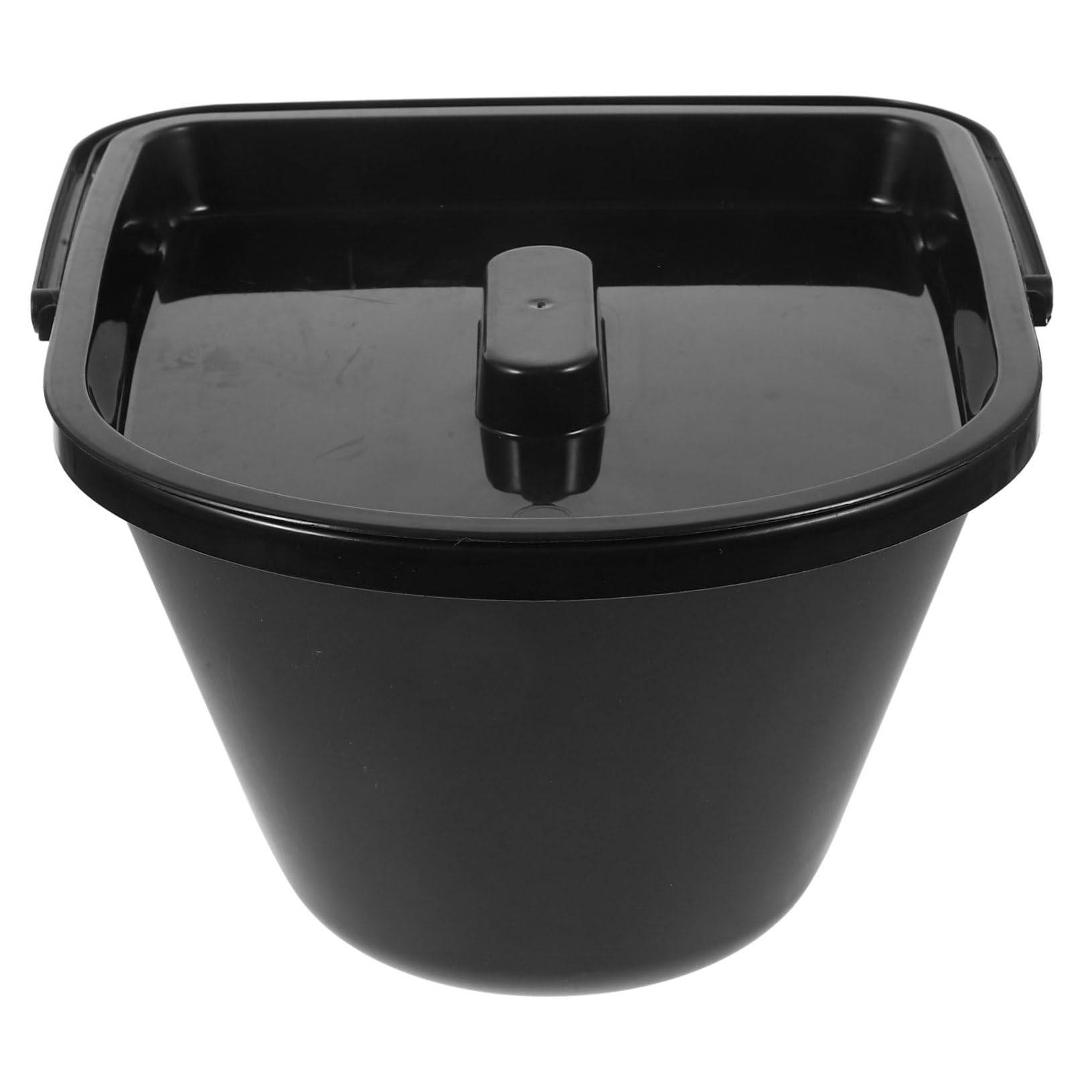 CALLARON Tragbarer Urinal aus Kunststoff Stabile Sitztoilette mit Geruchsisolierung Mobiles Toiletten Zubehör für Erwachsene und Senioren im Haushalt