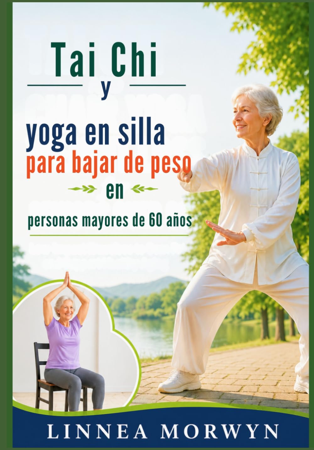 Tai Chi y yoga en silla para bajar de peso en personas mayores de 60 años: Ejercicios de bajo impacto para quemar grasa y favorecer un envejecimiento saludable