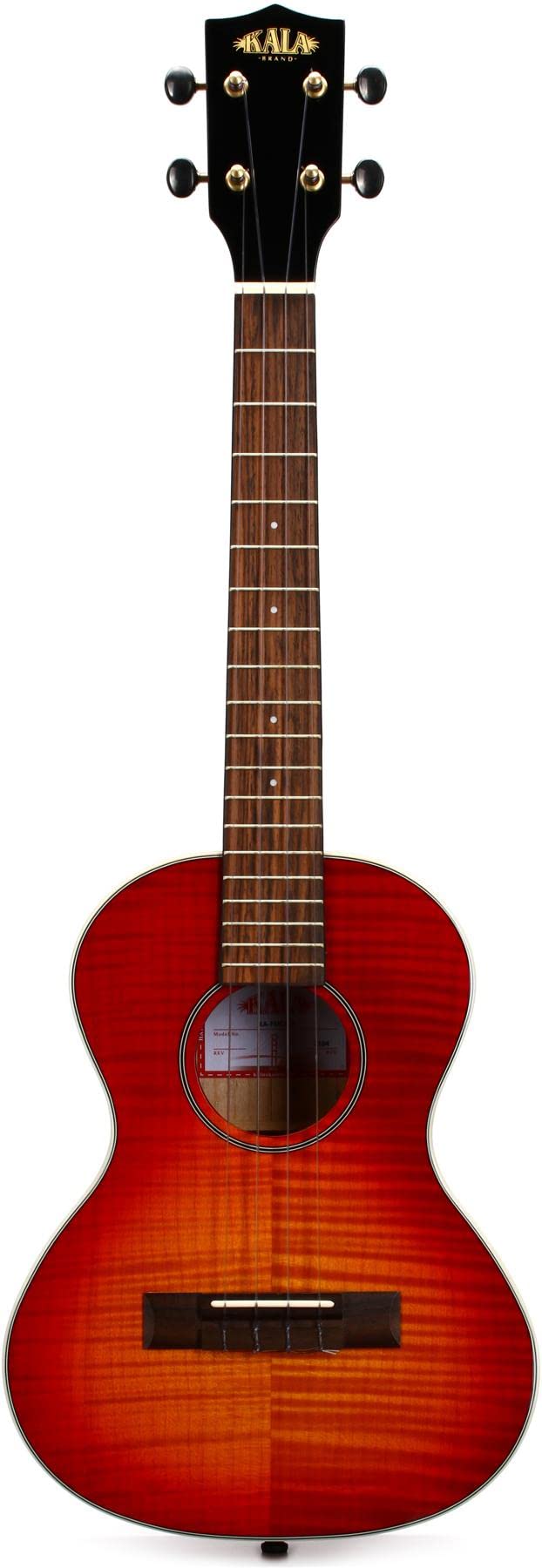KALA KA-FMCB-T - Ukulele tenore Gloss Flame Maple Cherry Burst