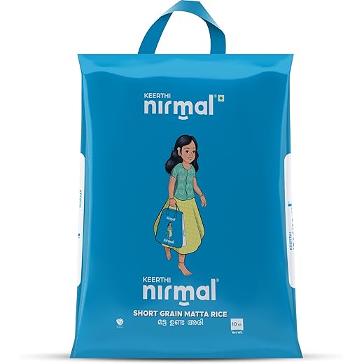 Keerthi Nirmal Matta Rice - Authentic Kerala 10kg