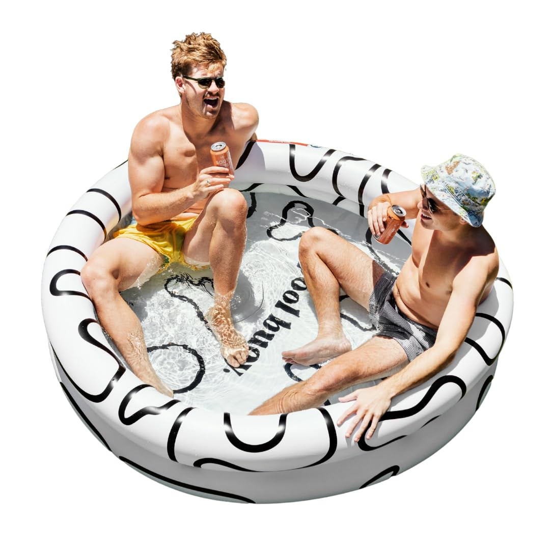 Pool Buoy Round Inflatable Pool with Storage Bag - Premium Outdoor Swimming Pool for Kids, Toddlers, Infants and Adults - ...