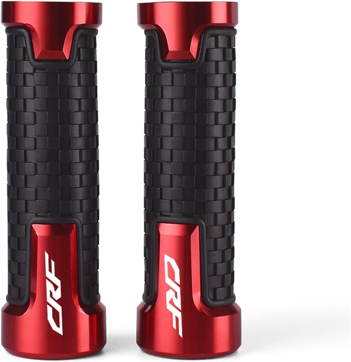 Empuñaduras para manillar de motocicleta, agarres de manillar de motocicleta, agarre de goma de aluminio CNC para Honda CRF250R CRF450R CRF 250 450