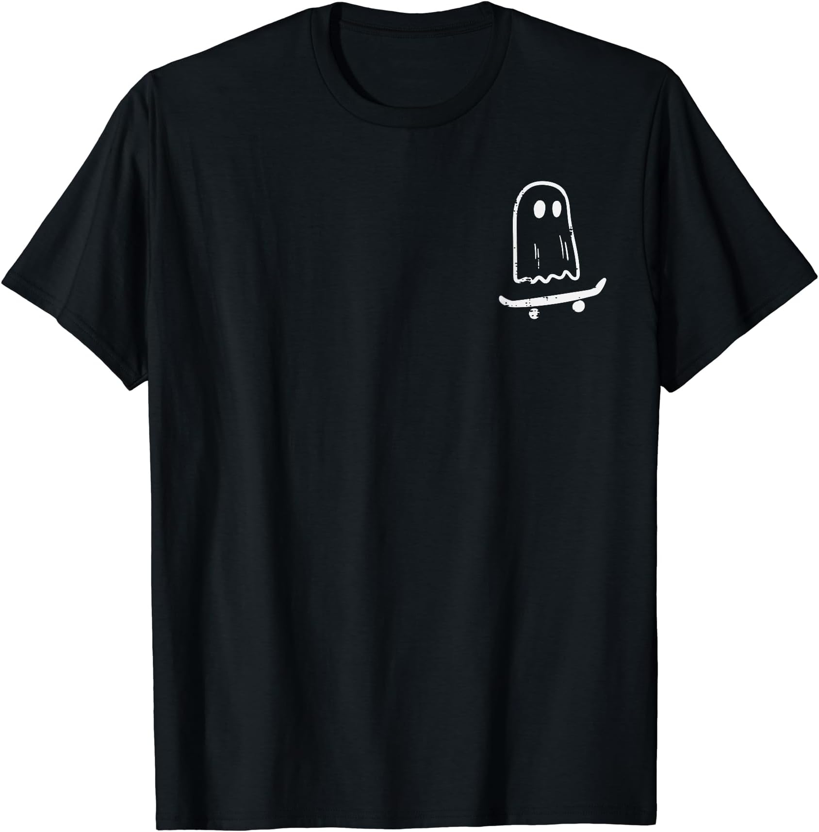 Halloween Shirts For Women Men Kids Boys GirlsGhost On Skateboard Funny Retro Halloween Costume Boys Kids T-ShirtOEKO-TEX STANDARD 100