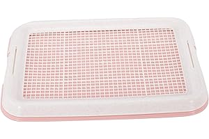 Dog Potty Toilet Training Pad with Removable Tray and Durable Solid Frame