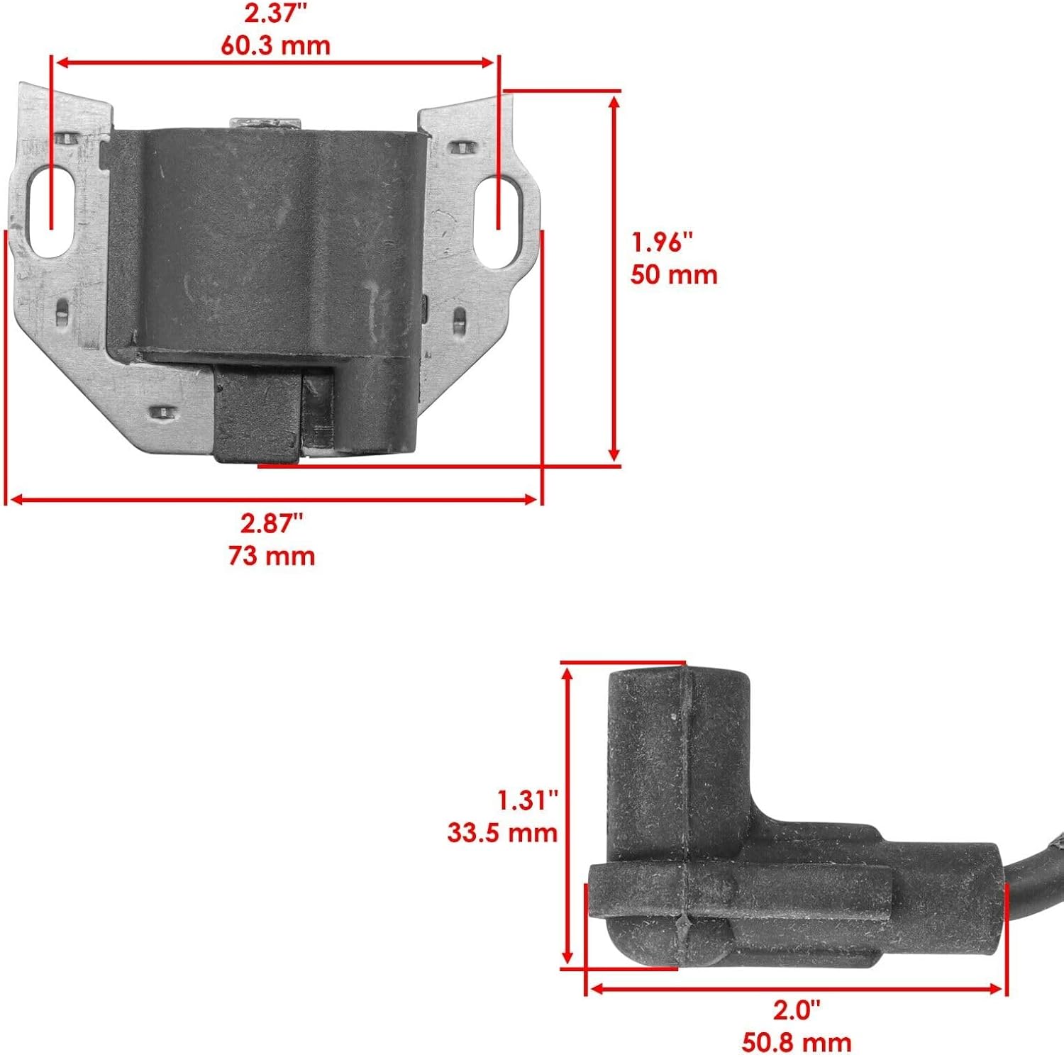 For Ignition Coil for John Deere X300 X304 X305 X310 X320 X324 X350R X354 FS600 Qty2, for john deere x300 ignition coil, for john deere x300 ignition coil for kawasaki, for john deere x320 coil pack