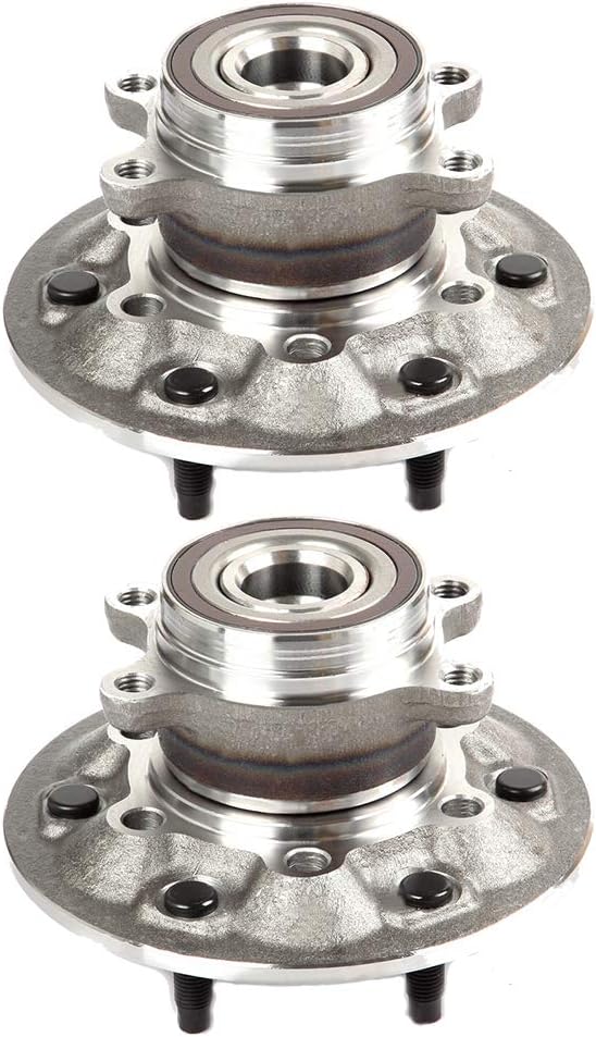 Conjunto de Cubo e Rolamento CCIYU 515121 para Chevrolet Colorado 2009-2012 e GMC Canyon 2009-2012 - 6 Furos (2 Peças)