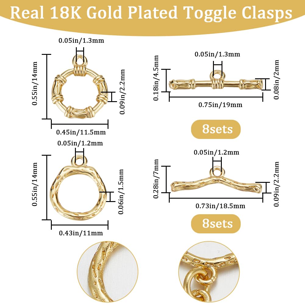 12 Fermoirs à Bascule Acier Inoxydable 25mm - Fermeture Ronde Pour Colliers Et Bijoux DIY