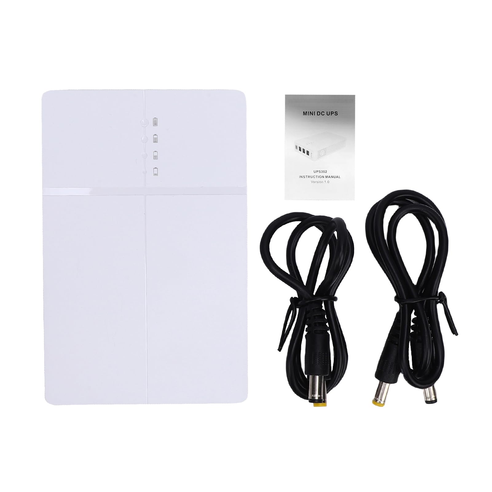 Mingzhe Mini UPS Batería de Respaldo 13500mAh Fuente de Alimentación Recargable Portátil para Cámara Router WiFi y Módem Diseño Compacto Multivoltaje