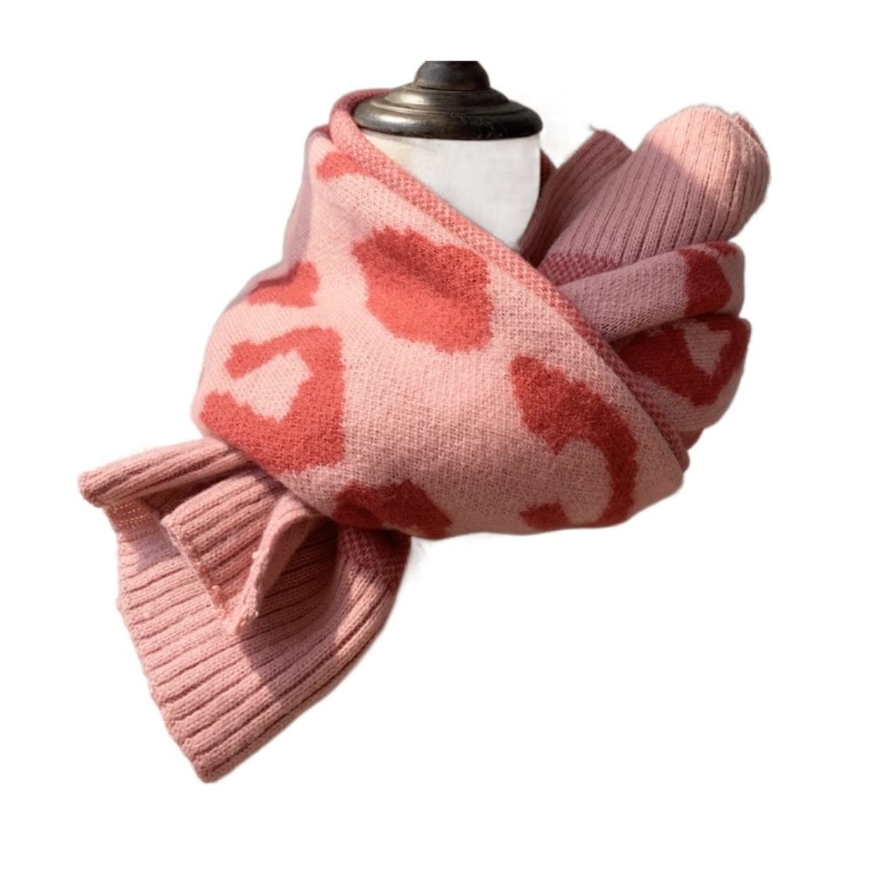 Miękki Szal Modny Szalik Damski Miękki Owinięty W Stylowy I Lekki Szalik Na Co Dzień(Pink)