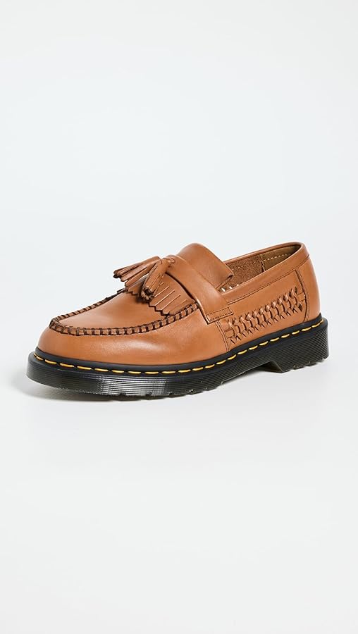 極美品 Dr.Martens ADRIAN WOVEN 23cm相当 Amazon.com | Dr. Martens Women's Adrien Woven Loafers, Multi