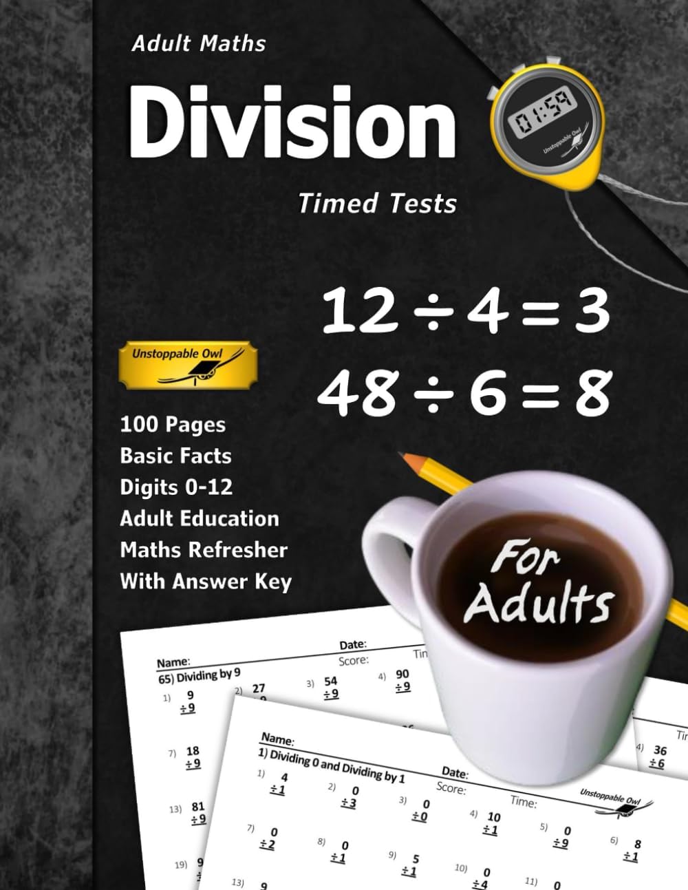 Adult Maths: Division Timed Tests