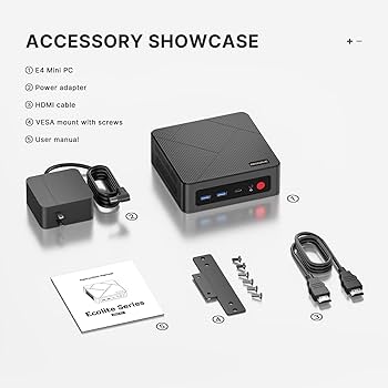 Amazon.com: BOSGAME E4 Mini PC, Mini Computers with AMD