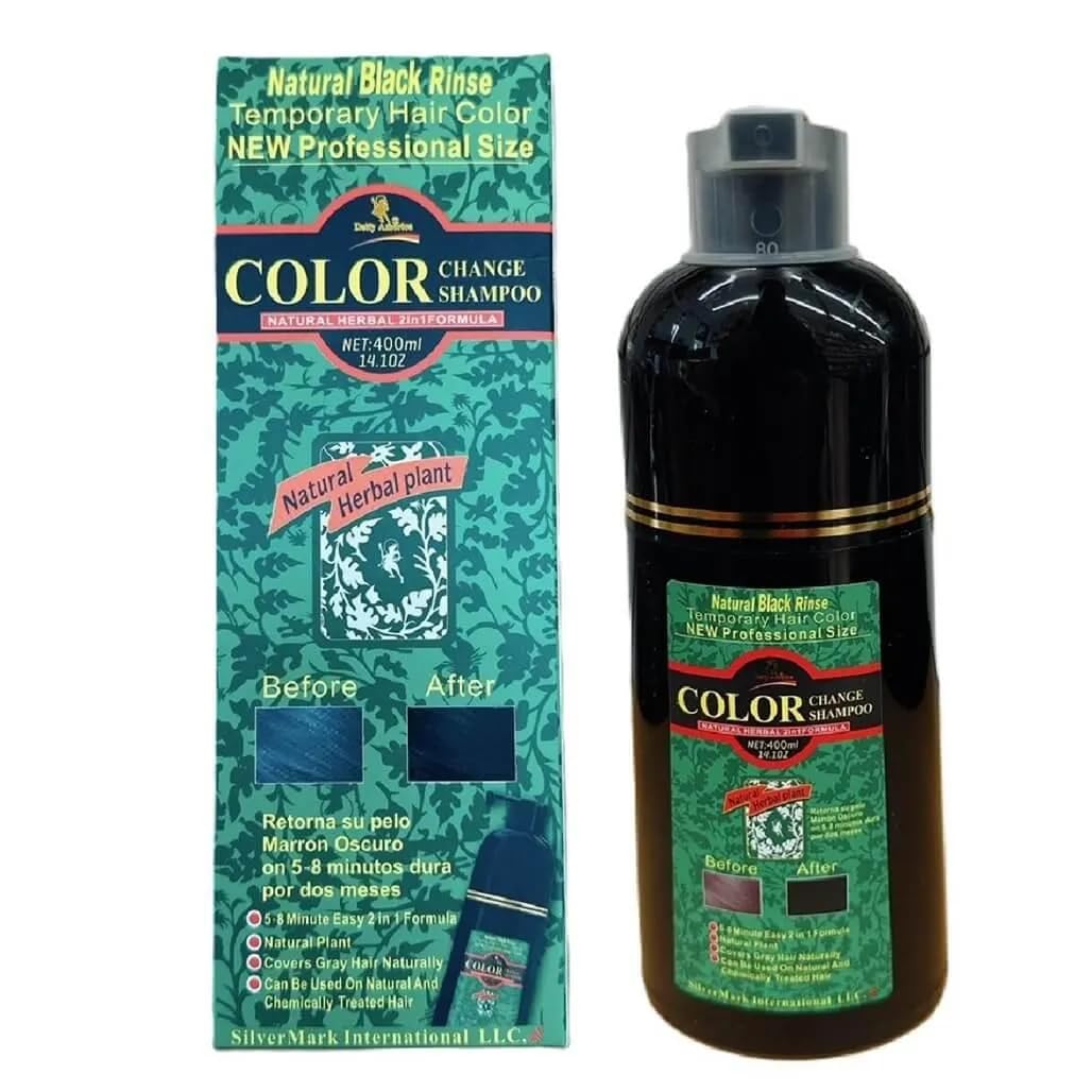 Amazon.com : Shampoo Color Change Shampoo 2 in 1 Formula Black