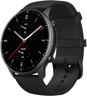 Amazfit GTR 2 - Sport Edition - 1,39" AMOLED Scherm - 14 Dagen Batterijduur - 90 Sport Modes - Siliconen Bandje - Obsidian Black