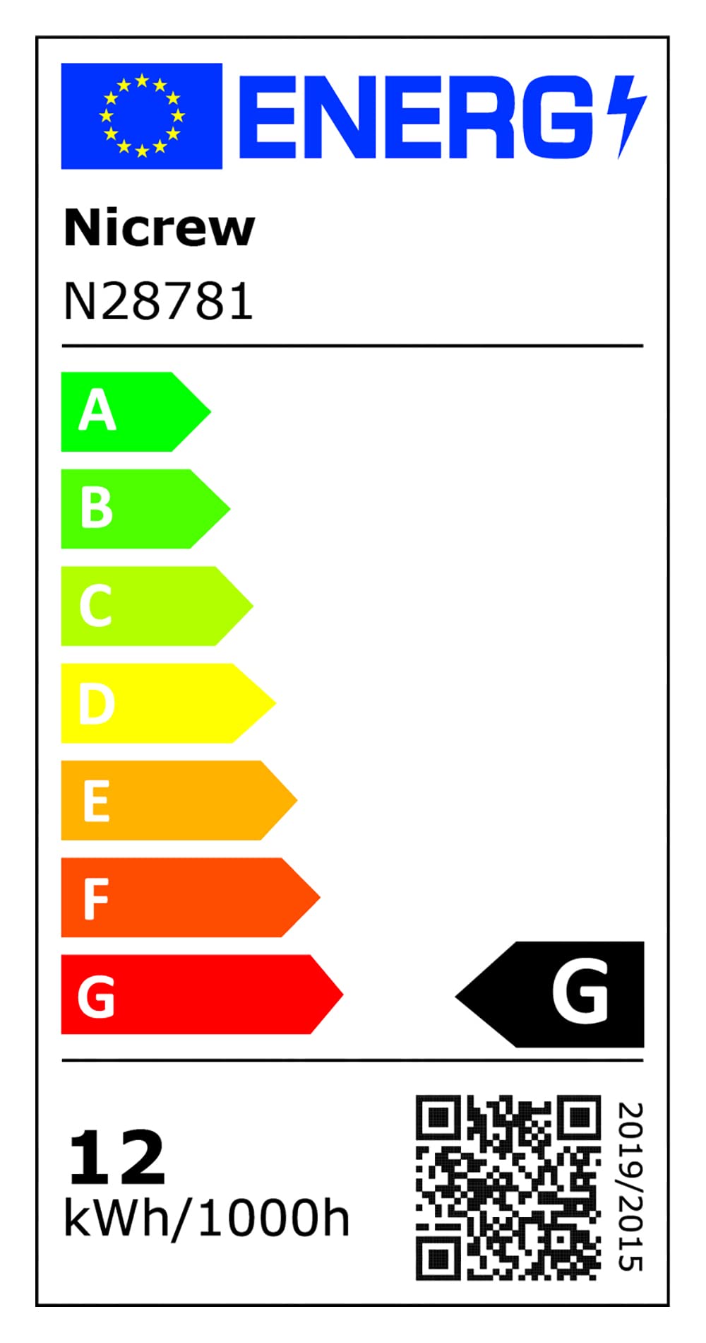 NICREW RGB+W 24/7 LED Luce Acquario a Spettro Completo 30-42 cm 12 W 600 LM con Telecomando e Timer