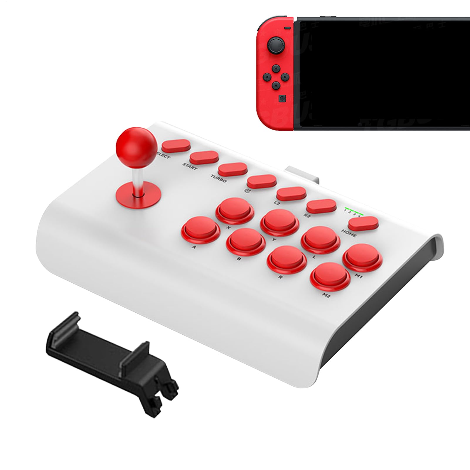 Arcade Fight Stick Joystick - Joystick do gier zr?czno?ciowych z funkcjami Turbo/Macro,Nostalgiczne akcesoria do gier zr?czno?ciowych dla Street Fighter[video game] [video game] [video game] [video game] [video game] [video game]