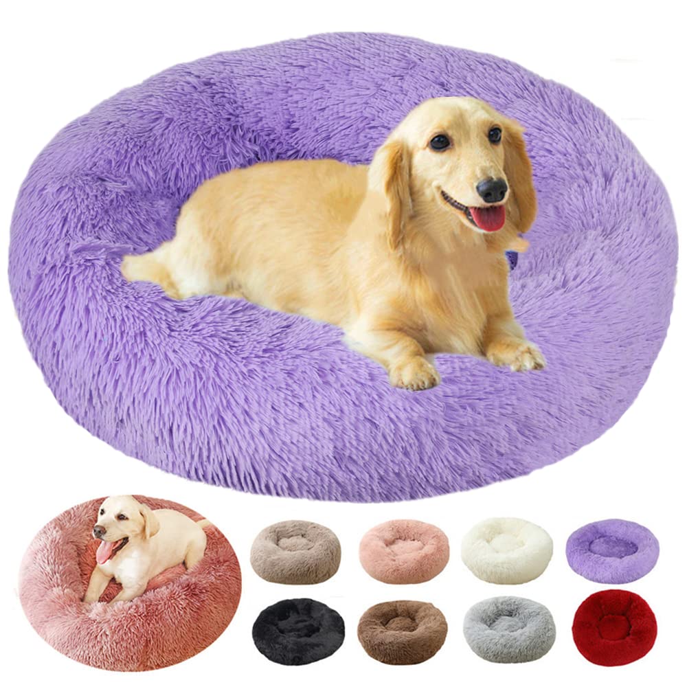 Orthopädisches Hundekissen – Rund, 70 Cm, Antistress, Mit Rutschfester Unterseite