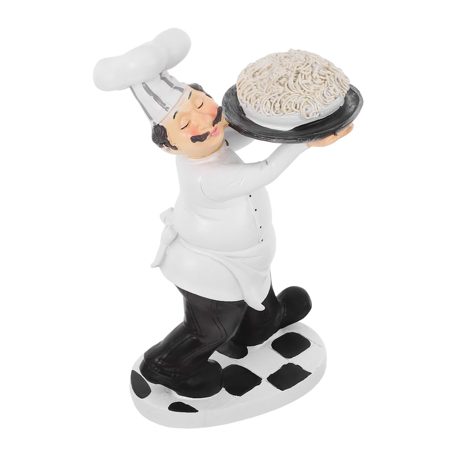 Décoration boulangerie figurine de chef ramen pour valoriser une vitrine vide