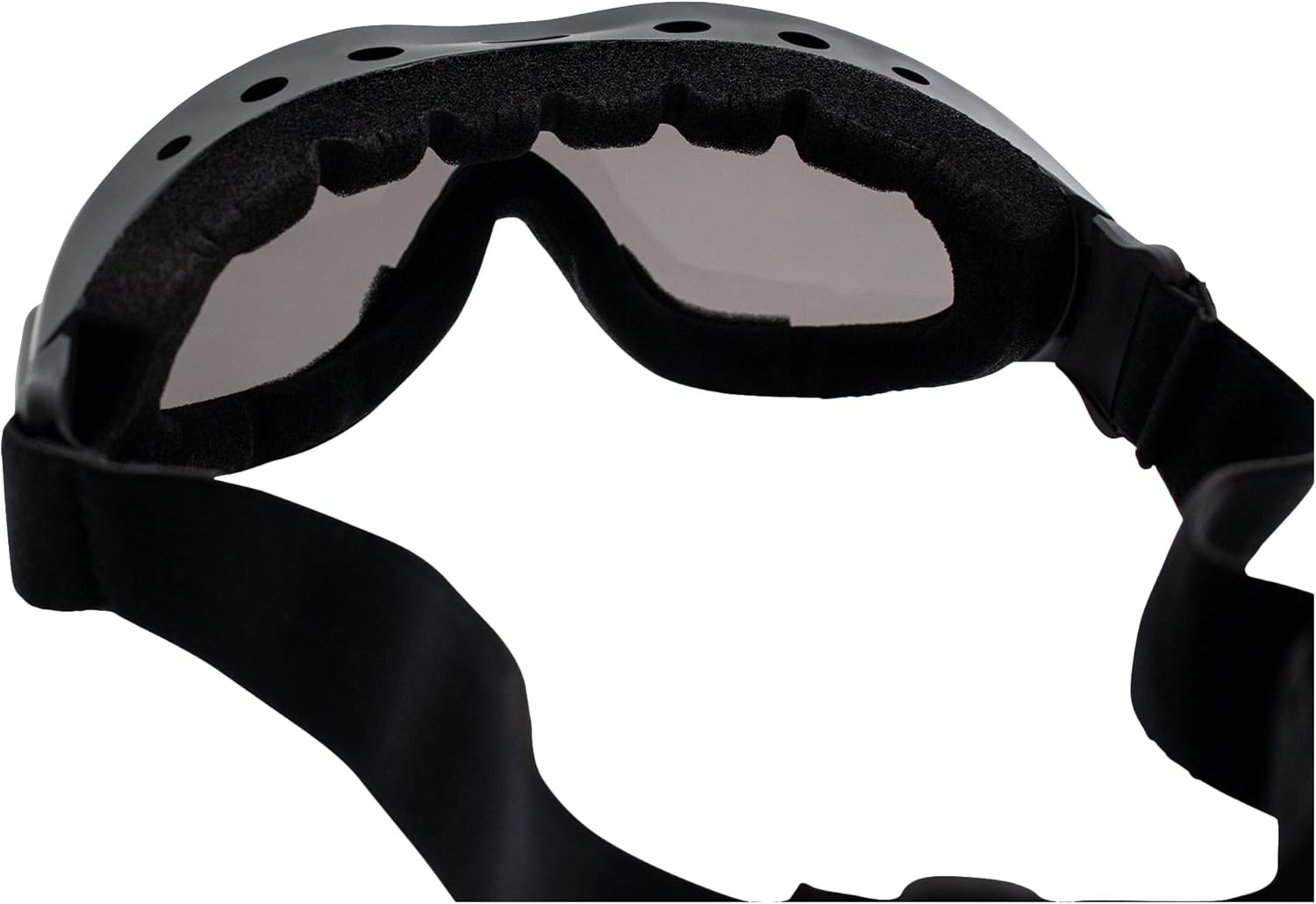 Global Vision All Star Anti-Fog Foam Padded Motorcycle Riding Goggles with Smoke Lens for Men or Women - Image 5