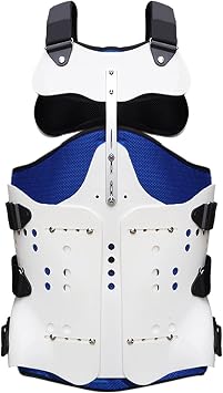 Adjustable Thoracolumbar Supports Scoliosis Posture Adjuster Lightweight Adjustable Back Brace for Osteoporosis Kyphosis Post Surgery Support Lumbar Spine Orthosis