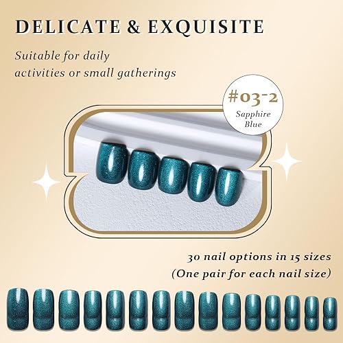 Vista 321 de evpct-Kit de 2 piezas de polvo metálico dorado y plateado con efecto espejo cromado para uñas; pigmento de uñas holográfico iridiscente camaleónico