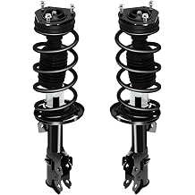 AUTOMUTO Front Pair Complete Struts Spring Assembly Shock Absorber Compatible with 2010-2013 for Ford Fiesta Struts 172525 172524
