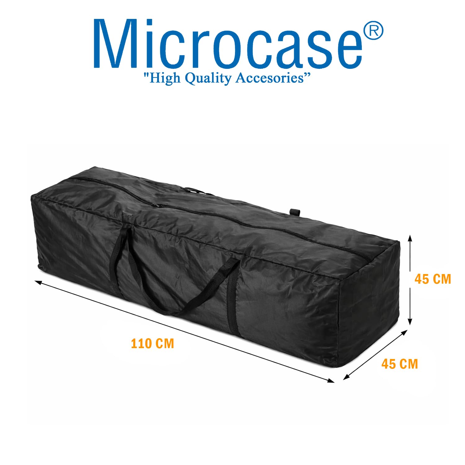 Microcase 2in1 Set Scooter Taşıma Çantası 110x45x45 CM + Zemin Koruyucu Scooter Matı AL5529
